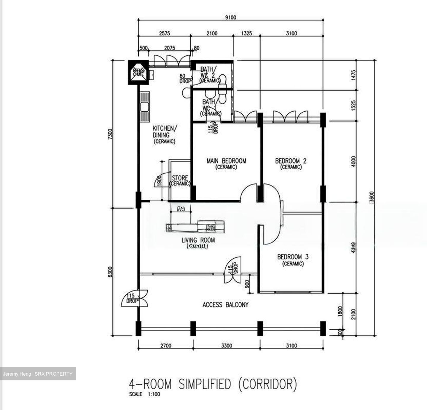 Blk 766 Yishun Avenue 3 (Yishun), HDB 4 Rooms #470276821